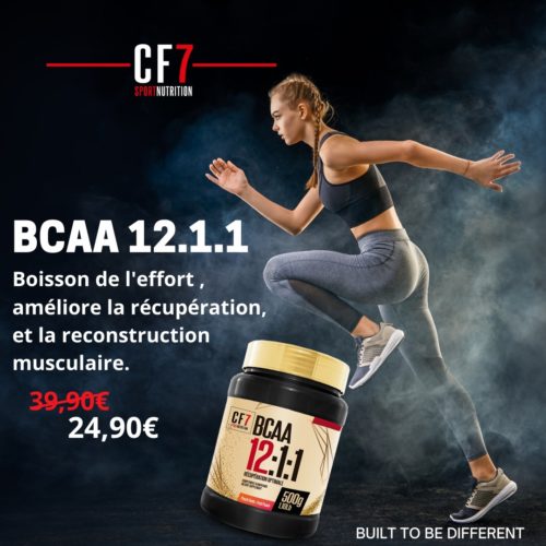BCAA 12.1.1 CF7 – poudre CF7 Sport Nutrition
